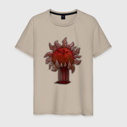 Злое солнце – Мужская футболка хлопок с принтом купить со скидкой в -20%