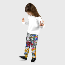 Детские брюки 3D Абстракция дорога - фото 2