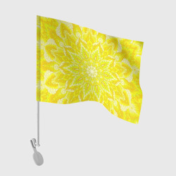 Флаг для автомобиля Мандала Манипура чакра