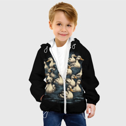 Детская куртка 3D Утки в пруду - фото 2