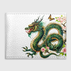 Обложка для студенческого билета Японский дракон - ирезуми  искусство