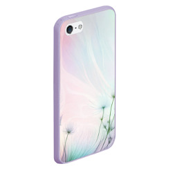 Чехол для iPhone 5/5S матовый Цветочный восход - фото 2