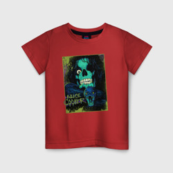 Детская футболка хлопок Snake Alice Cooper