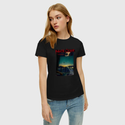 Женская футболка хлопок Alice Cooper road - фото 2