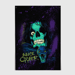 Постер Alice Cooper snake