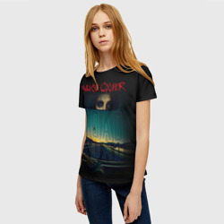 Женская футболка 3D Album road Alice Cooper - фото 2