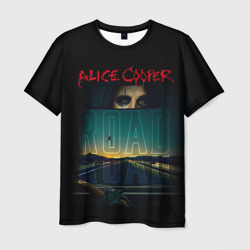 Мужская футболка 3D Album road Alice Cooper