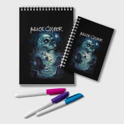 Блокнот Night skull Alice Cooper