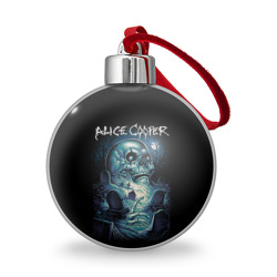 Ёлочный шар Night skull Alice Cooper