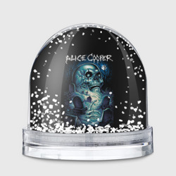 Игрушка Снежный шар Night skull Alice Cooper