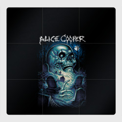 Магнитный плакат 3Х3 Night skull Alice Cooper