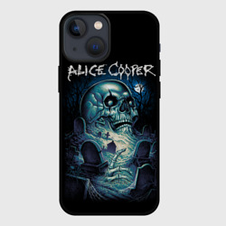 Чехол для iPhone 13 mini Night skull Alice Cooper