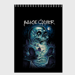 Скетчбук Night skull Alice Cooper