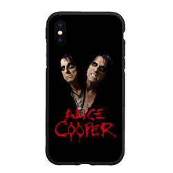 Чехол для iPhone XS Max матовый Alice Cooper paranormal