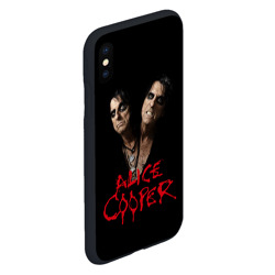 Чехол для iPhone XS Max матовый Alice Cooper paranormal - фото 2