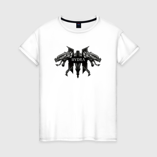 Женская футболка из хлопка с принтом Within Temptation hydra, вид спереди №1