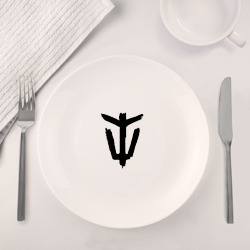 Набор: тарелка + кружка Black icon Within Temptation - фото 2