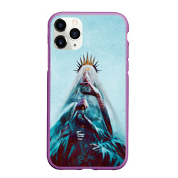 Чехол для iPhone 11 Pro матовый Within Temptation ritual witch