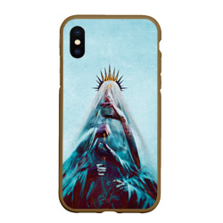 Чехол для iPhone XS Max матовый Within Temptation ritual witch