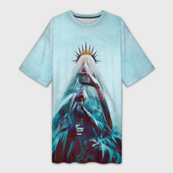 Платье-футболка 3D Within Temptation ritual witch