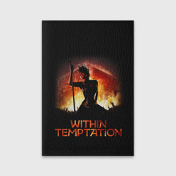 Обложка для паспорта матовая кожа Within Temptation Sharon