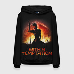 Женская толстовка 3D Within Temptation Sharon