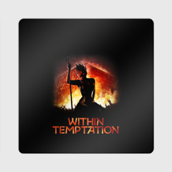 Магнит виниловый Квадрат Within Temptation Sharon