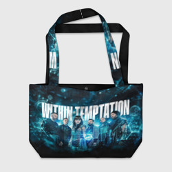 Пляжная сумка 3D Within Temptation band