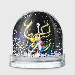 Игрушка Снежный шар Сейлор Мун - космос