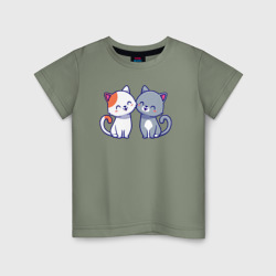 Детская футболка хлопок Милейшие котики
