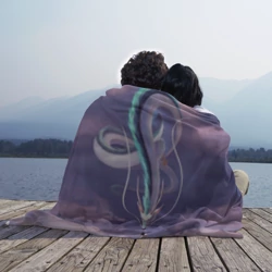 Плед 3D Унесенные призраками- дракон и девочка - фото 2