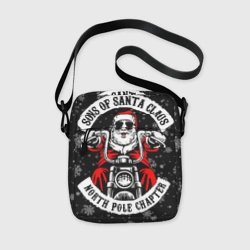 Сумка через плечо 3D Sons of Santa Claus north pole chapter