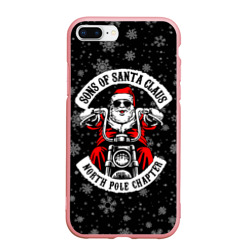 Чехол для iPhone 7Plus/8 Plus матовый Sons of Santa Claus north pole chapter