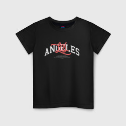 Детская футболка хлопок Los angeles streetwear