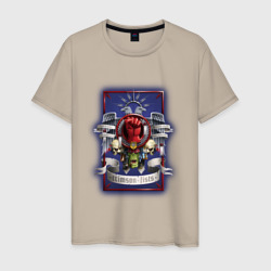 Багровые кулаки Вархаммер – Мужская футболка хлопок с принтом купить со скидкой в -20%