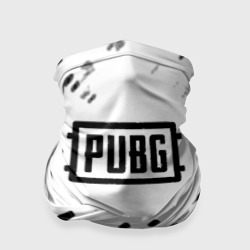 Бандана-труба 3D PUBG black color splash game