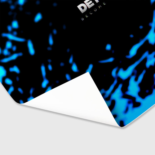 Бумага для упаковки 3D Detroit become human голубая кровь - фото 3