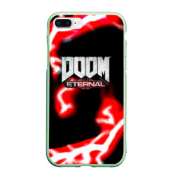 Чехол для iPhone 7Plus/8 Plus матовый Doom eternal storm