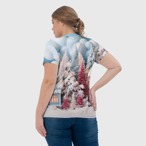 Женская футболка 3D Маленький дракончик 2024  год, цвет 3D печать - фото 7