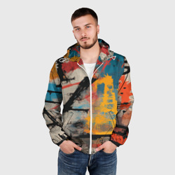 Мужская ветровка 3D Стритарт революция - фото 2