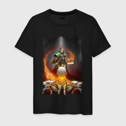 Warhammer - Ейзенхорн и Черубаэль – Мужская футболка хлопок с принтом купить со скидкой в -20%