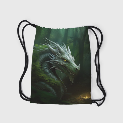 Рюкзак-мешок 3D Зеленый  дракон  2024 года - фото 7
