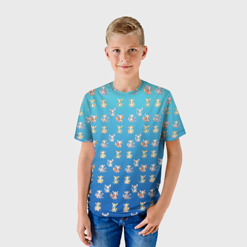 Детская футболка 3D Самый милый дракон, цвет 3D печать - фото 3