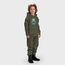 Детский костюм хлопок Oversize Скибиди Туалет учёный  - фото 2