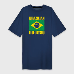 Платье-футболка хлопок Brazilian jiu-jitsu