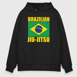 Мужское худи Oversize хлопок Brazilian jiu-jitsu