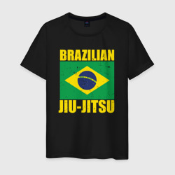 Мужская футболка хлопок Brazilian jiu-jitsu