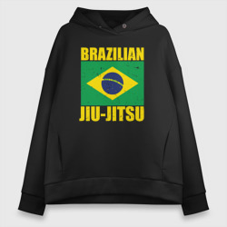 Женское худи Oversize хлопок Brazilian jiu-jitsu