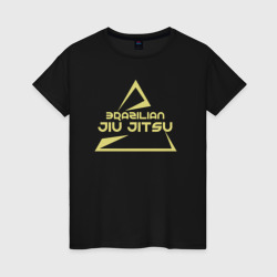 Женская футболка хлопок Jiu-jitsu brazil