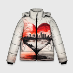 Зимняя куртка для мальчиков 3D Сердце города